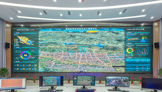 蒙陰新型城市智慧運行管理中心案例